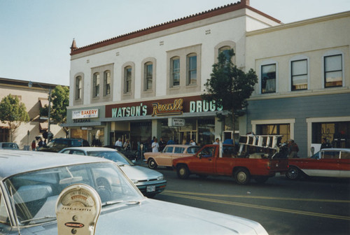 "That Thing You Do" feature film shooting on location on East Chapman Avenue, Orange, California, 1995