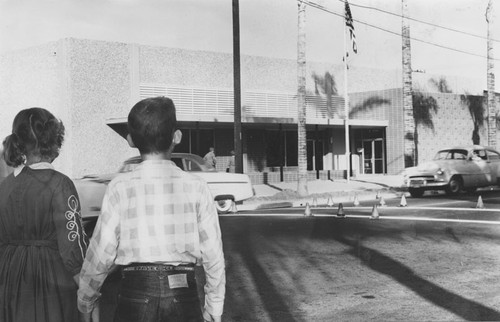 Orange Public Library, East Chapman Avenue, Orange, California, 1962