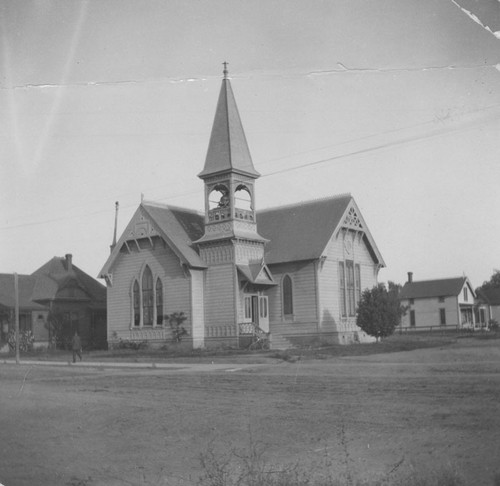 First Christian Church, Orange, California, ca. 1902