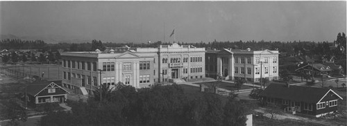 Orange Union High School in Orange, California, ca. 1915