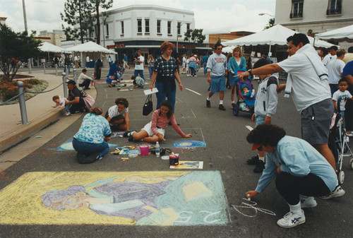 Gogh Van Orange Art and Music Festival at the Plaza, Orange, California, 1995