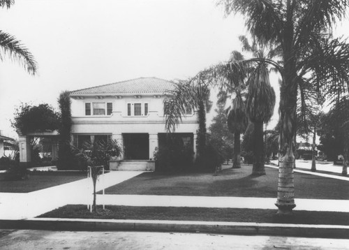 Loescher residence, East Chapman Avenue, Orange, California, ca. 1950