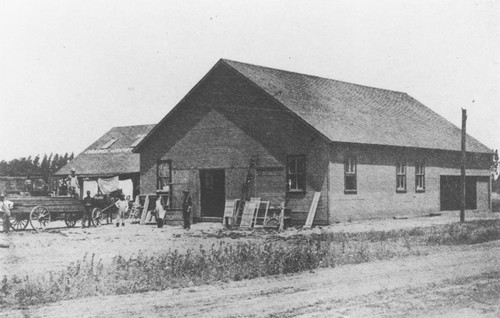 Ainsworth & Butler Planing Mill, Orange, California, 1903