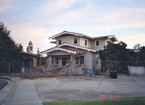 Craftsman style house, South Clark Street, Orange, California, 2003