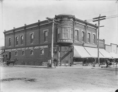 Campbell Block, 101 South Glassell Street, Orange, California, ca. 1907