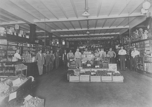 Ehlen & Grote Company store interior, Orange, California, ca. 1910