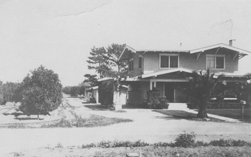 Estiste Residence on Batavia Street, Orange, California, 1926