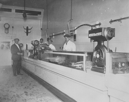 Plaza Market, North Glassell Street, Orange, California, ca. 1920