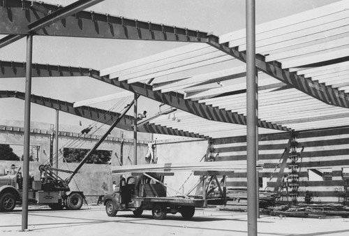 Orange Public Library, East Chapman Avenue and Grand Street, Orange, California, 1960