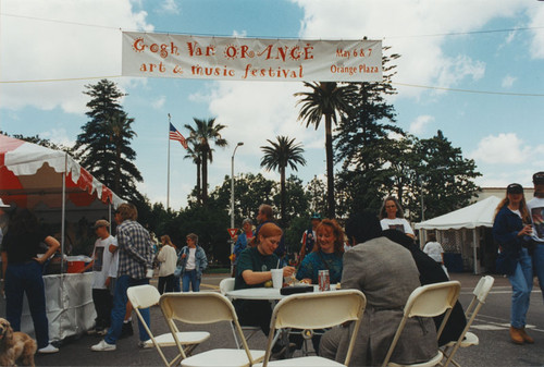 Gogh Van Orange Art and Music Festival at the Plaza, Orange, California, 1995