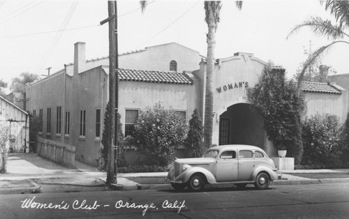 Women's Club building, Orange, California, 1940