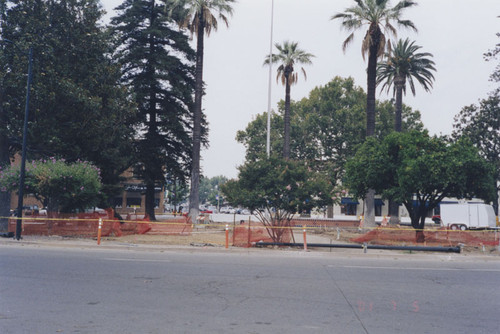 Plaza Square under construction, Orange, California, 2001