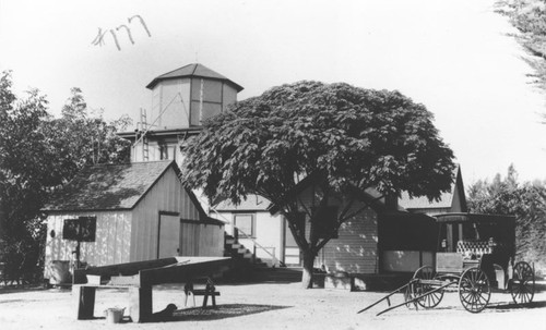 Hillebrecht Ranch, Orange, California, 1909