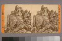 [Rockface.] Photographer's series: Sierra Buttes Mines, item 2