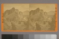 (Smiths Rock 17 miles from Prineville; on verso.) Photographer's series: Pacific Coast