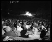 View from audience of "California Story" production at the Hollywood Bowl, Calif., 1950