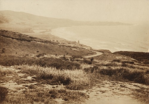 Looking south and overlooking Scripps Institution of Oceanography and towards La Jolla. Circa 1913