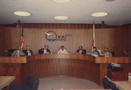 Oxnard City Council in chambers