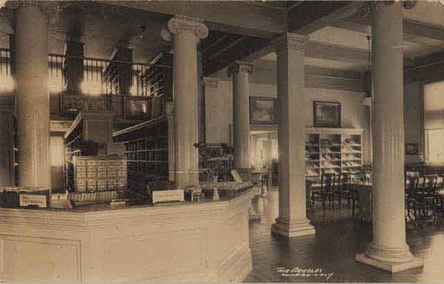 Interior, Carnegie Library