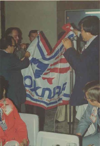 Sister Cities bicentennial flag presentation