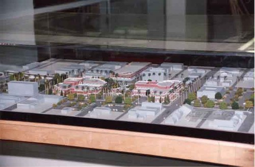 Model of proposed Civic Center