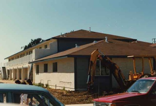 Apartment building under construction