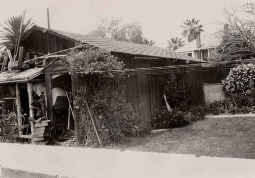 Shed behind 525 South D Street