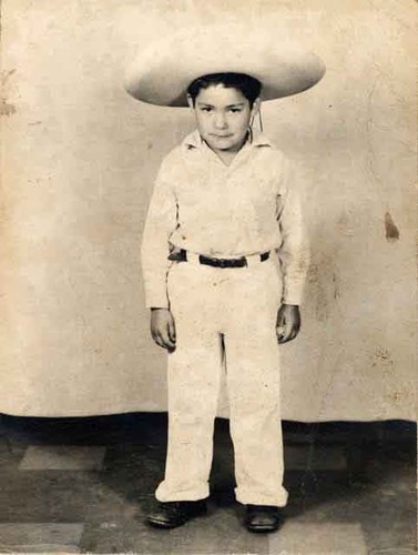 Portrait of a boy in a hat