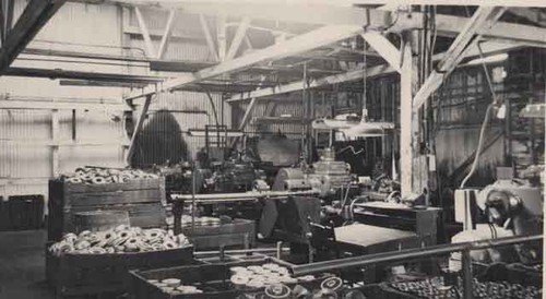 Inside the factory