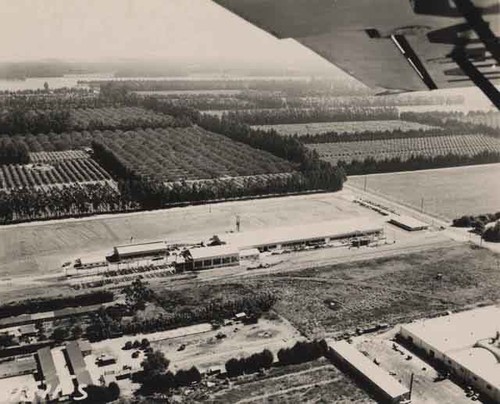 Aerial view of Allis-Chalmers plant