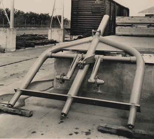 Equipment waiting to be loaded