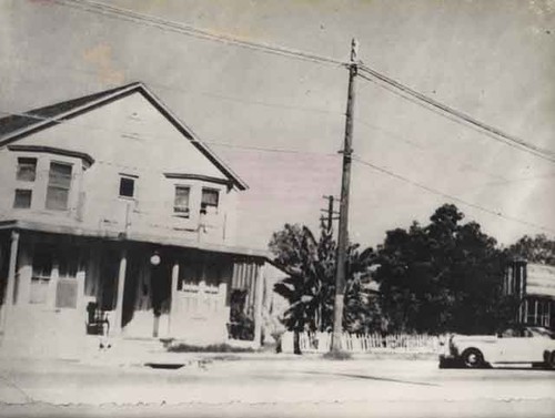 House and car, (Unidentified location)