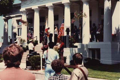 Color Guard, dedication services