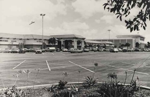 Esplanade Mall, Woody Gillette Postcard