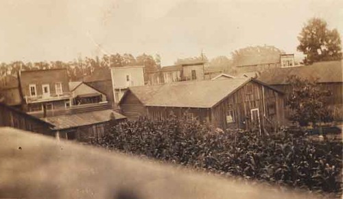 Buildings seen from upstairs of Balangue Garage