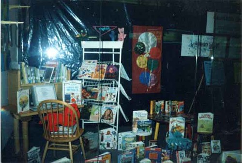 Library display in the Esplanade