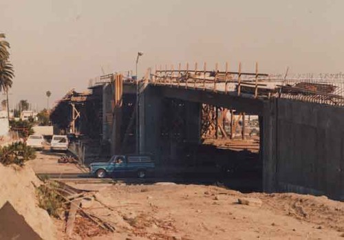 Construction of 3rd Street bridge