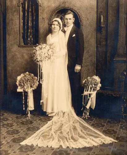 Turn of the 20th century wedding