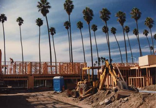 Construction of condos on C Street