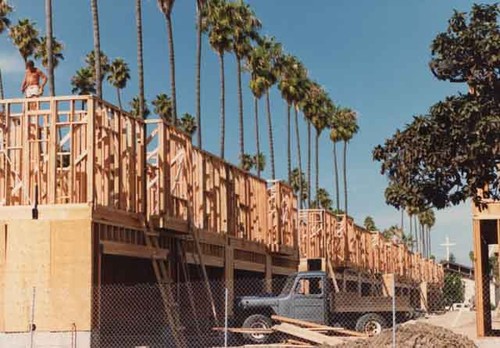 Construction of condos on C Street