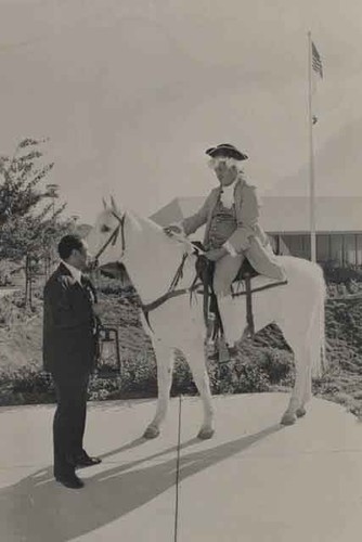 N.E. 'Bud' Pena as Paul Revere during the bice