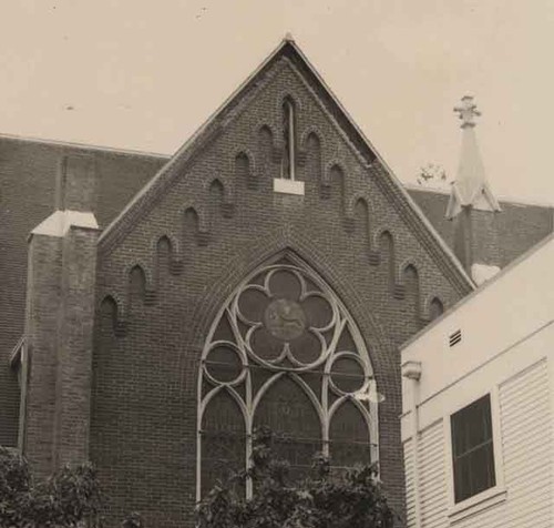 Santa Clara Church Window