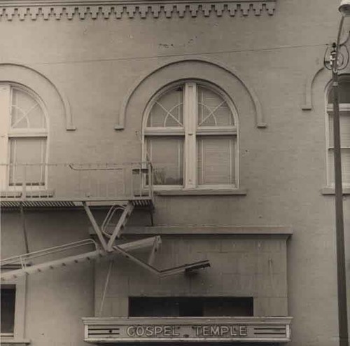 Masonic Temple fire escapes