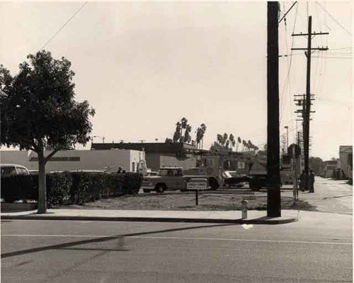 USO, probably groundbreaking ceremonies