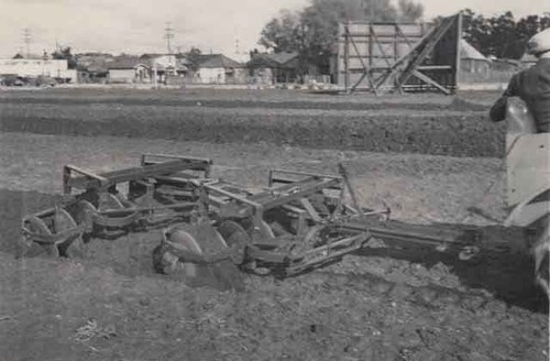 Plowing the field