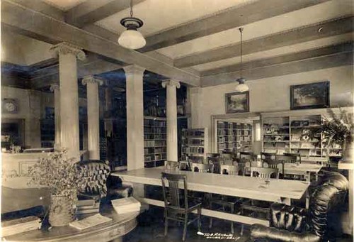 Interior, Carnegie library