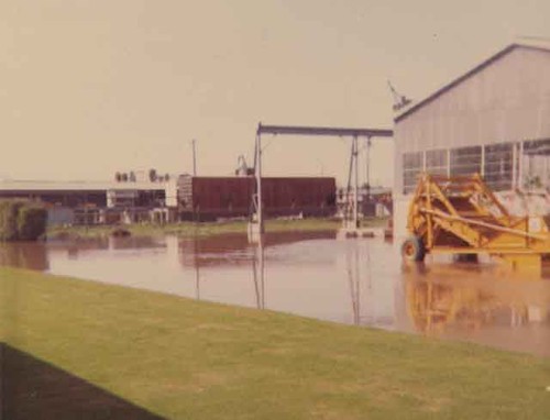 Flooded grounds