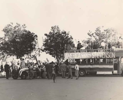 Adlai Stevenson rally