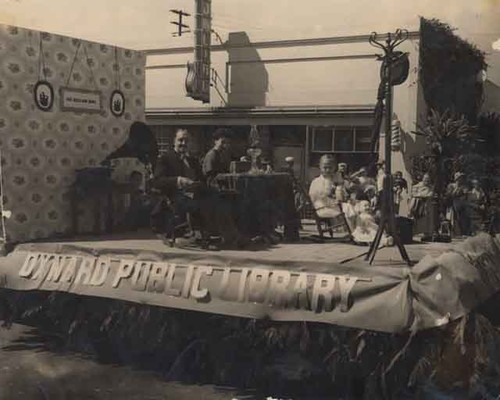 Library parade float — Calisphere