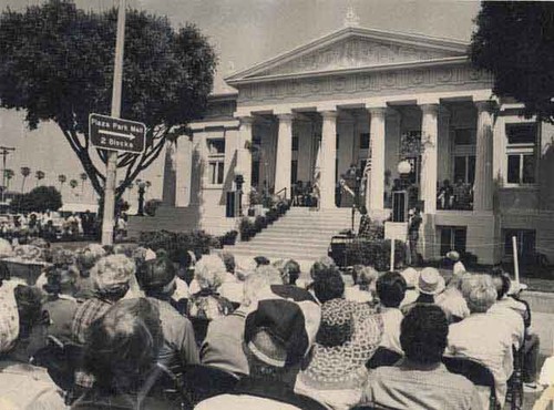 Dedication of the Carnegie Cultural Arts Center